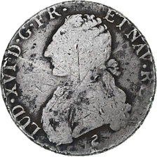 France, Louis XVI, Ecu aux branches d'olivier, 1784, Paris, Silver, F(12-15)