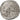 Francia, Charles V, Blanc au K, 1365-1380, Vellón, BC+, Duplessy:363