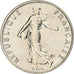 Francja, 1/2 Franc, Semeuse, 1980, MDP, série FDC, Nikiel, MS(65-70)