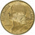 France, 10 Centimes, Marianne, 1966, Paris, Aluminum-Bronze, MS(60-62)