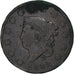 Verenigde Staten, 1 Cent, Coronet Head, 1822, Philadelphia, Koper, FR, KM:45.1