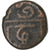 French India, Doudou, 1836, Pondicherry, Coq, Bronze, VF(20-25)