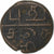 Inde française , Doudou, 1836, Pondichéry, Coq, Bronze, TTB