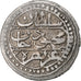 Argélia, Mahmud II, 1/8 Budju, 1829/AH1244, Prata, AU(50-53)