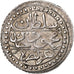 Argélia, Mahmud II, 1/8 Budju, 1822/AH1237, Prata, AU(50-53)