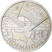 Francia, 10 Euro, Haute-Normandie, 2010, MDP, Argento, SPL