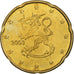 Finland, 20 Euro Cent, Proof, 2003, Vantaa, Nordic gold, UNC, KM:102