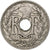 France, 25 Centimes, Lindauer, 1915, Paris, Souligné, Nickel, MS(63)