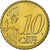 Finland, 10 Euro Cent, 2007, Vantaa, Nordic gold, PR+, KM:126