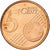 Finlandia, 5 Euro Cent, 2006, Vantaa, Miedź platerowana stalą, MS(60-62)