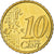 Finlandia, 10 Euro Cent, 2006, Vantaa, Nordic gold, MS(60-62), KM:101