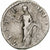 Diva Faustina I, Denarius, 141, Rome, Silver, AU(50-53), RIC:344