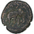 India, Vijayanagar Kingdom, Kasu, Feudal Issue, ca. 1424-1446, Bronzo, MB+