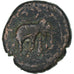 Inde, Vijayanagar Kingdom, Kasu, Feudal Issue, ca. 1424-1446, Bronze, TB+