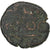 India, Vijayanagar Kingdom, Kasu, Feudal Issue, ca. 1424-1446, Bronzo, MB+