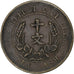 CHINA, REPUBLIC OF, 10 Cash, 1920, Copper, VF(30-35)