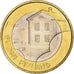 Finlandia, 5 Euro, Ostrobothnian House, 2013, Vantaa, Bimetálico, EBC+, KM:205