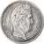 França, Louis-Philippe I, 25 Centimes, 1845, Rouen, Prata, AU(50-53)