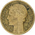 França, 50 Centimes, Morlon, 1947, Cobre-Alumínio, VF(20-25), Gadoury:423b