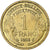 Francja, 1 Franc, Morlon, 1935, Paris, Brązal, AU(50-53), Gadoury:470