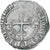 Frankreich, Charles VI, Florette, 1417-1422, Cremieu, Billon, SS+, Duplessy:387