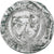 France, Charles VI, Blanc Guénar, 1380-1422, La Rochelle, Billon, VF(30-35)