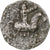 Indo-Scythian Kingdom, Azes I, Drachm, ca. 58-12 BC, Taxila, Silver, EF(40-45)