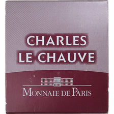 França, 10 Euro, Charles le Chauve, historique, 2011, MDP, Prata, MS(65-70)