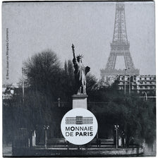 França, 10 Euro, statue de la Liberté - Grenelle, Proof, 2017, MDP, Prata