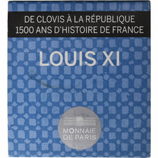 France, 10 Euro, Louis XI, historique, 2013, MDP, Silver, MS(65-70)