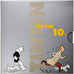 Belgien, 10 Euro, Tintin, 75e anniversaire, PP, 2004, Brussels, Silber, STGL