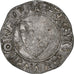 França, Charles VI, Blanc Guénar, 1389-1422, Troyes, Lingote, VF(30-35)