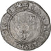 France, Charles VI, Blanc Guénar, 1389-1422, Troyes, Billon, VF(30-35)