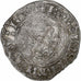 Francia, Charles VI, Blanc Guénar, 1389-1422, Tournai, Biglione, MB+