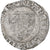 Francja, Charles VI, Blanc Guénar, 1389-1422, Tournai, Bilon, VF(30-35)