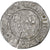 France, Charles VI, Blanc Guénar, 1389-1422, Saint-Quentin, Billon, TB