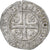 Francja, Charles VI, Blanc Guénar, 1389-1422, Saint-Quentin, Bilon, VF(20-25)