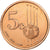 Mónaco, zeton, Albert II, 5 C, Essai-Trial, 2006, Cobre chapado en acero, EBC