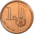 Monaco, Token, Albert II, 1 C, Essai Trial, 2006, Miedź platerowana stalą