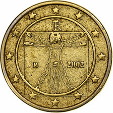 Italy, Token, Euro, Specimen, 2002, Brass, AU(55-58)