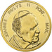 Vaticaan, Token, 20 C, Essai-Trial Jean Paul II, 2005, Tin, PR