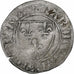 France, Charles VI, Blanc Guénar, 1380-1422, Atelier incertain, Argent, TB+