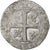 Francia, Charles VI, Blanc Guénar, 1380-1422, Uncertain Mint, Argento, MB