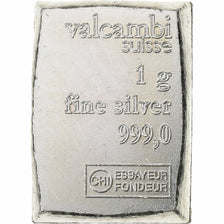 Switzerland, Ingot, n.d., 1g, 999‰, Silver, MS(64)