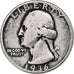 Stati Uniti, Quarter, Washington, 1936, Philadelphia, Argento, MB+