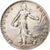 Francia, 50 Centimes, Semeuse, 1898, Paris, Plata, MBC+, Gadoury:420, KM:854