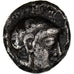 Lesbos, Hemiobol, ca. 460-406 BC, Methymna, Srebro, EF(40-45), HGC:6-905