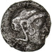 Lesbos, Hemiobol, ca. 460-406 BC, Methymna, Prata, EF(40-45), HGC:6-905