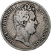 France, Louis-Philippe, 5 Francs, 1831, Strasbourg, Silver, VF(20-25)