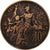 França, 10 Centimes, Dupuis, 1905, Paris, Bronze, VF(20-25), Gadoury:277